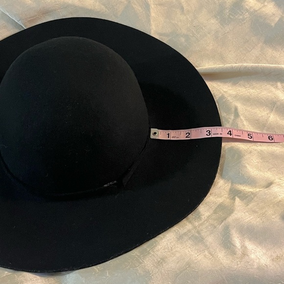 World Market 100% Wool Classic Black Hat - Picture 2 of 7